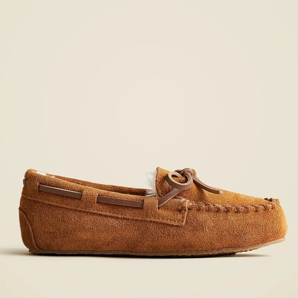 NEW Crewcuts Kids' sherpa lodge slippers K1
